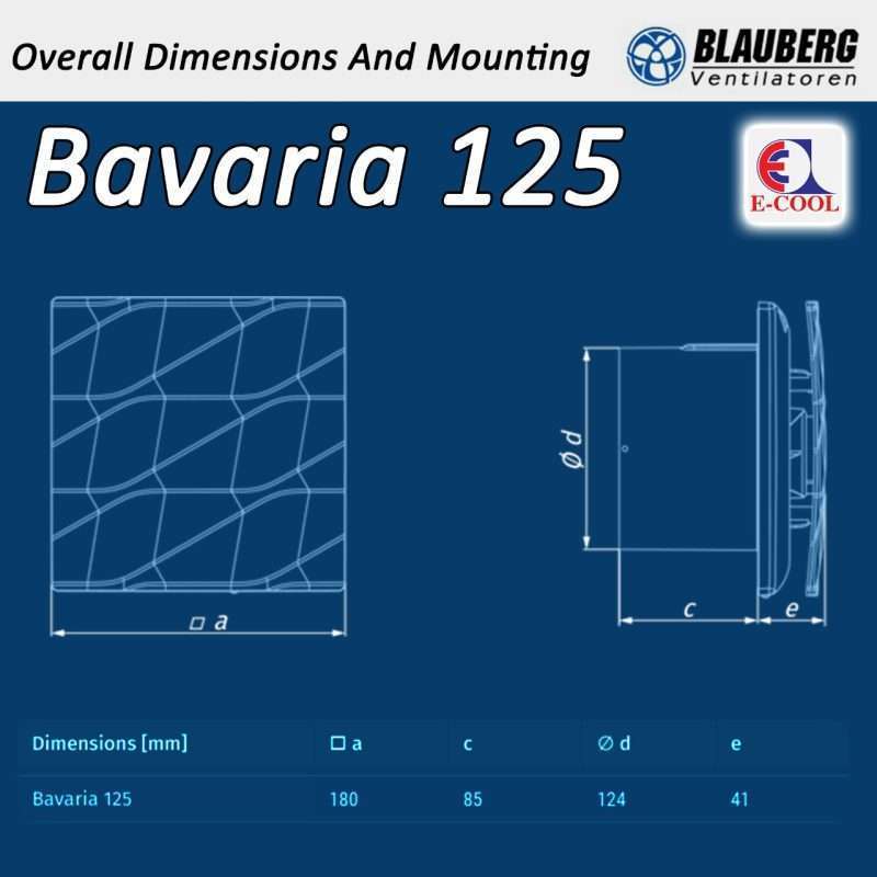 Bavaria 125 mounting