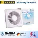 Blauberg Aero Still 150 (6″) Exhaust Fan – Bathroom/Kitchen Ventilation - Image 2