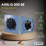 Axis-Q 200 2E (8") Wall-Mounted Axial Exhaust Fan