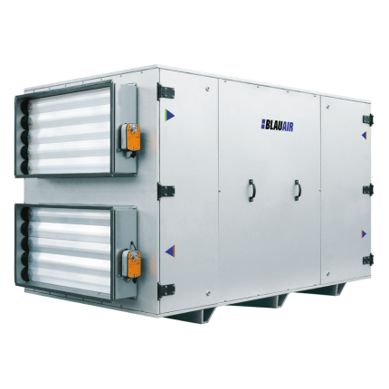 BlauAir Air Handling Units With Counter-flow Heat Exchanger