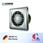 Blauberg Aero Chrome 100 (4") Wall Mounted Exhaust Fan – High-Performance bathroom Ventilation Solution - Image 2